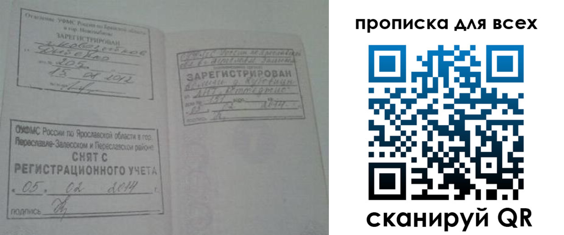 временная регистрация для всех в Звенигороде